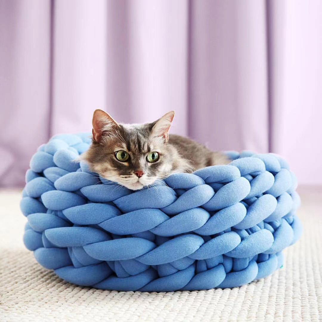 Soft Warm Cushion Cat Sleeping Bed