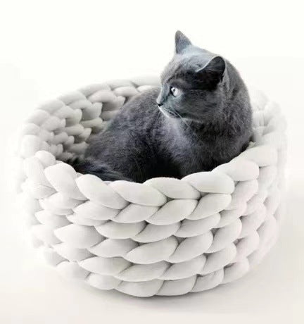 Soft Warm Cushion Cat Sleeping Bed