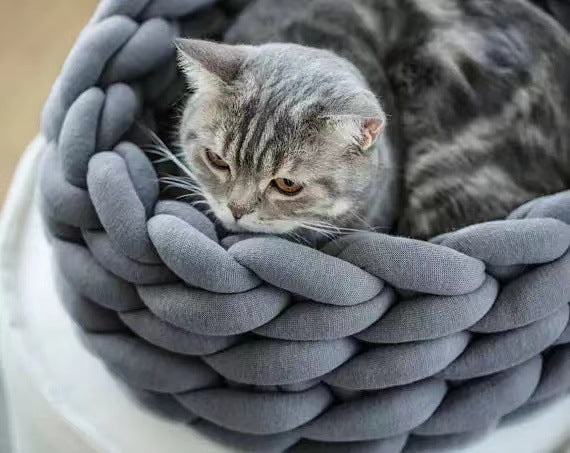 Soft Warm Cushion Cat Sleeping Bed